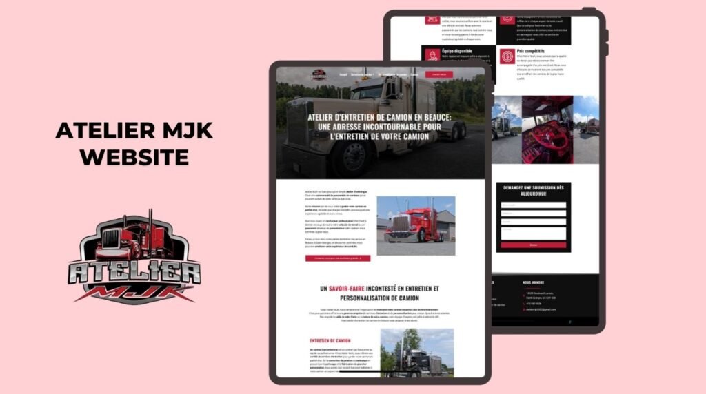 Atelier MJK Website